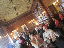 The Wolf Of Wall Street screenwriter Terence Winter in the Lotos Club library